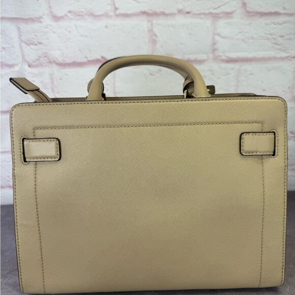 Michael Kors Tan Medium East West Rayne Leather Tote Bag - Picture 4 of 11